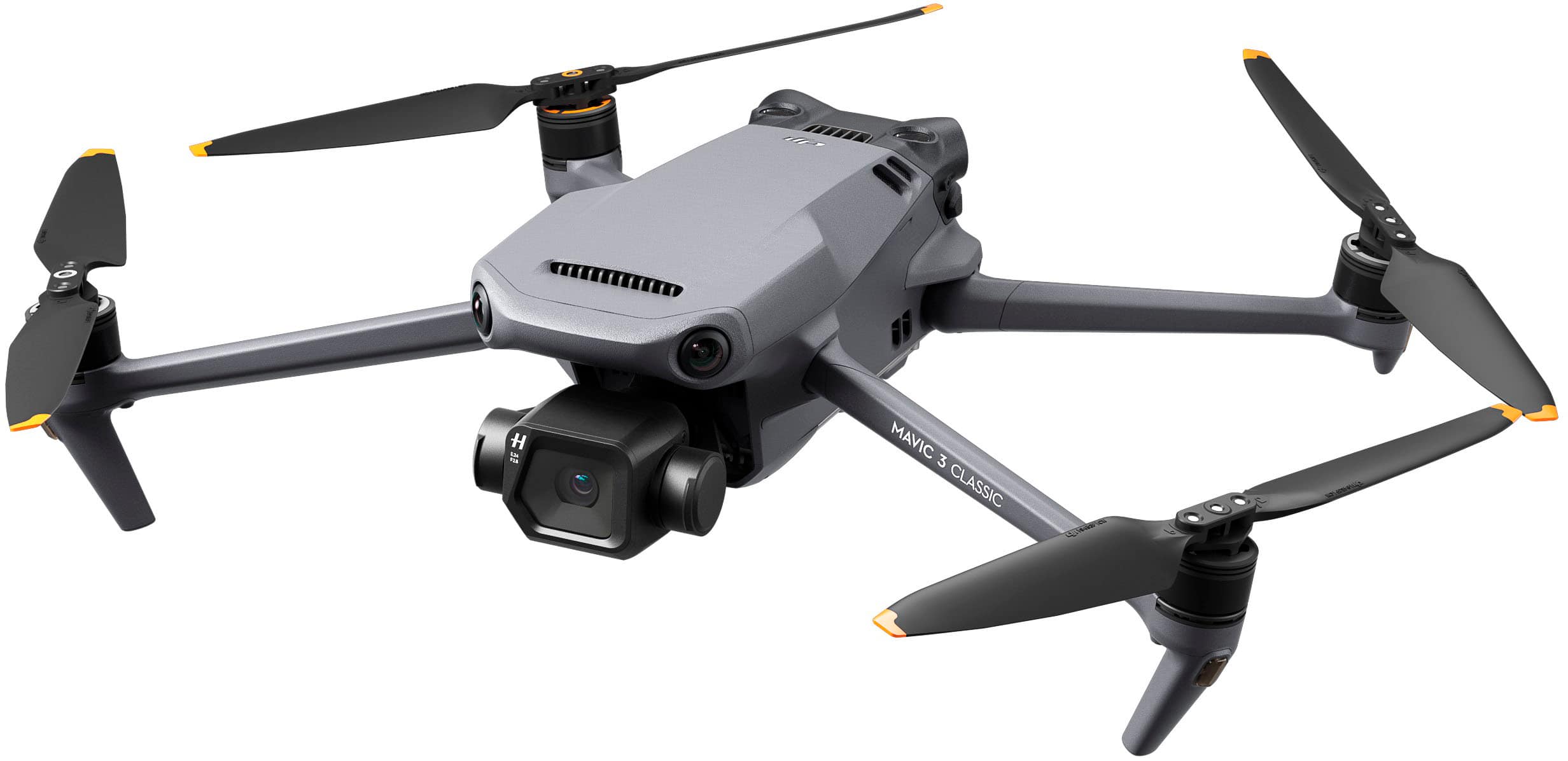 Alt View 13. DJI - Mavic 3 Classic Drone and Remote Control with Built-in Screen (DJI RC) - Gray.