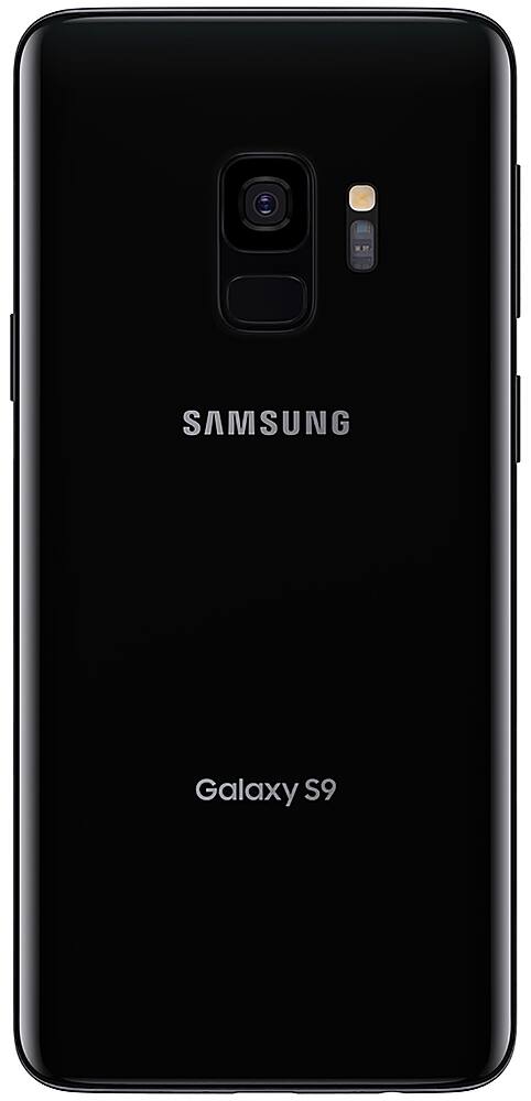 Angle. Samsung - Pre-Owned Galaxy S9 64GB 4G LTE (Unlocked) - Midnight Black.