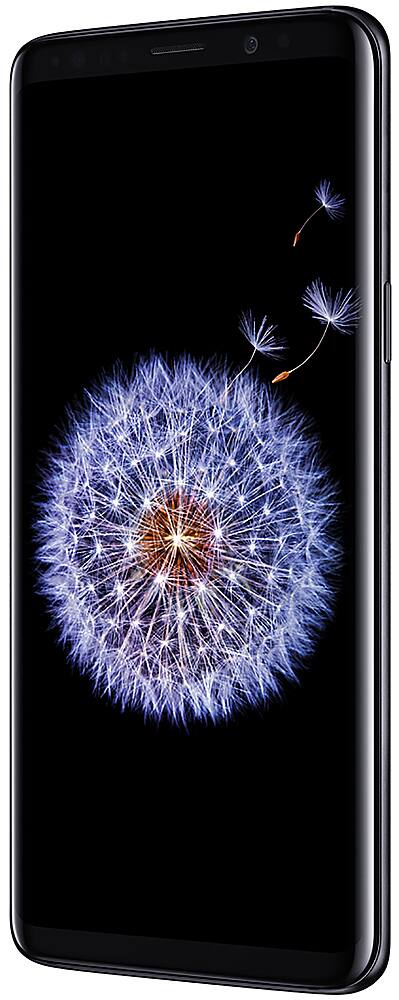 Alt View 1. Samsung - Pre-Owned Galaxy S9 64GB 4G LTE (Unlocked) - Midnight Black.