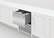 Alt View 12. Fisher & Paykel - Series 11 24" Full Top Control Smart Built-in Stainless Steel Double DishDrawer Dishwasher with Sanitize 43dBA - Silver.