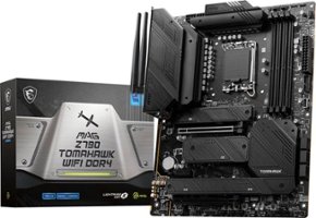 MSI - MAG Z790 TOMAHAWK WIFI DDR4 (Socket LGA 1700) Intel Z790 ATX DDR4 Wi-Fi 6E Motherboard - Black - Front_Zoom