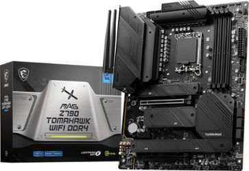 MSI - MAG Z790 TOMAHAWK WIFI DDR4 Socket 1700 USB 3.2 Intel Motherboard - Black - Front_Zoom