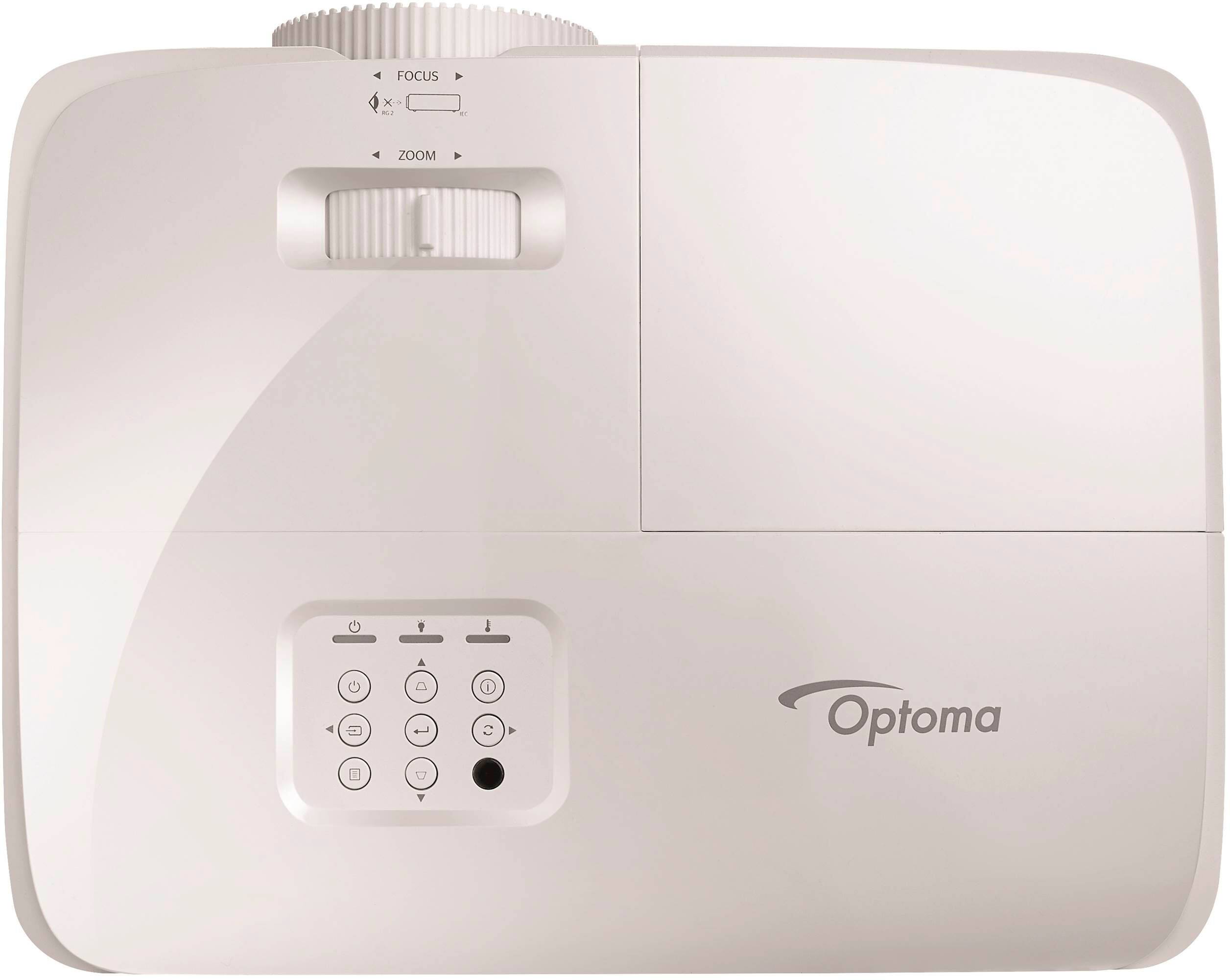 Top. Optoma - HD39HDRx 1080p Home Theater Projector with High Dynamic Range - white.