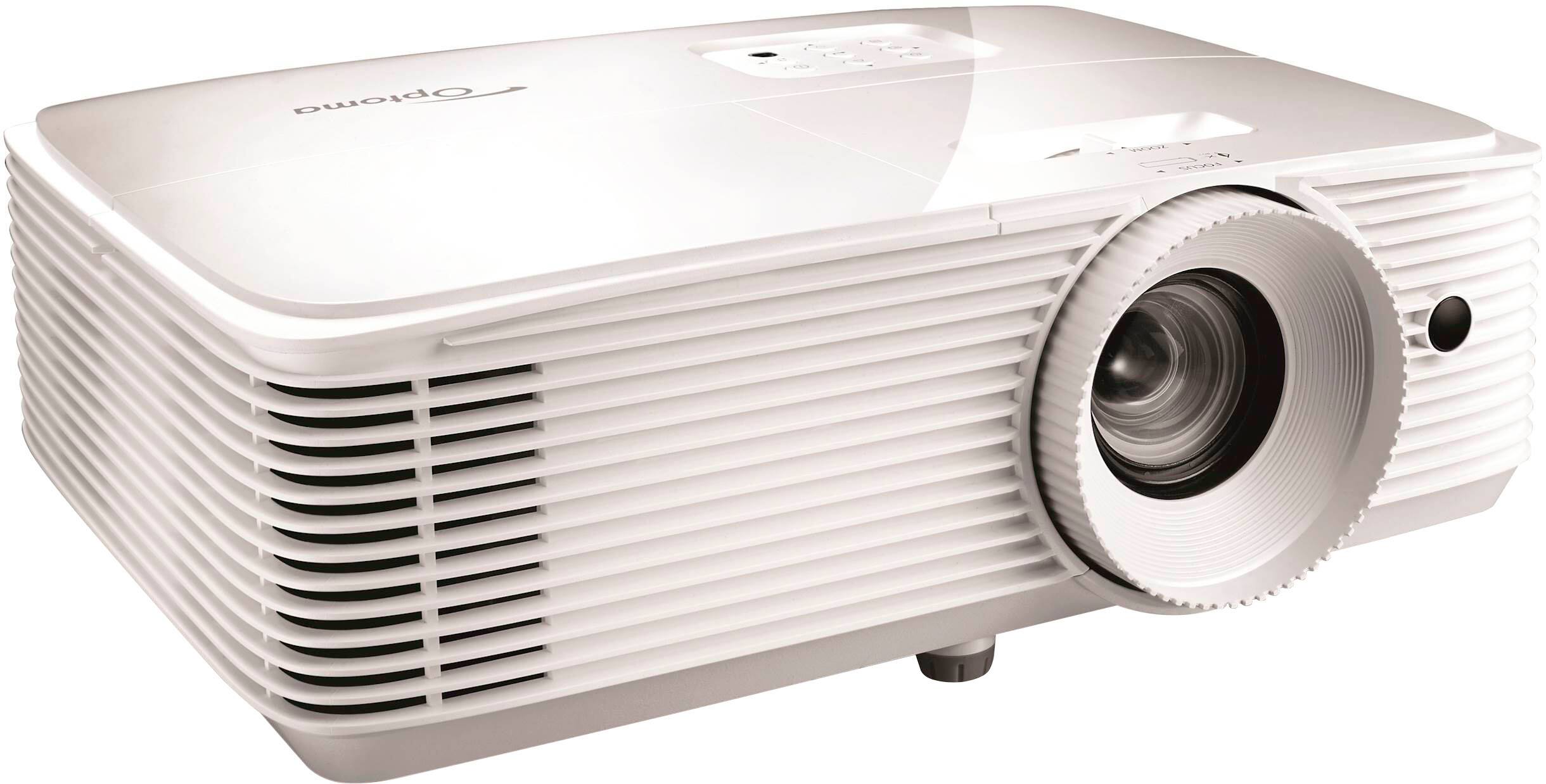 Left. Optoma - HD39HDRx 1080p Home Theater Projector with High Dynamic Range - white.
