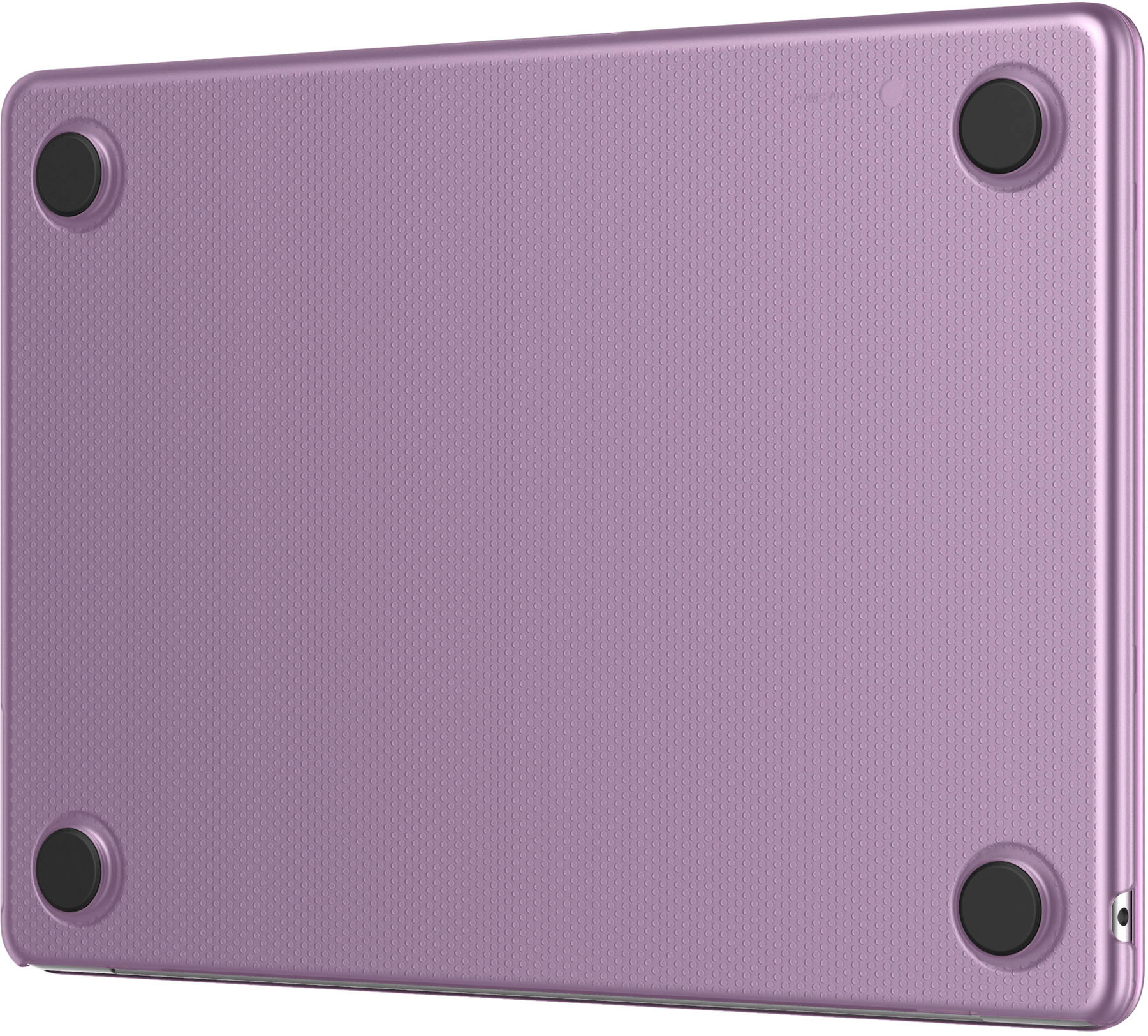 Back View: Incase - Hardshell Dot Case for 13.6" MacBook Air M2 2022 and M3 2024 - Pink