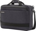 Front Zoom. Samsonite - Modern Utility Convertible Briefcase to Backpack for 15.6" Laptop - Charcoal Heather.