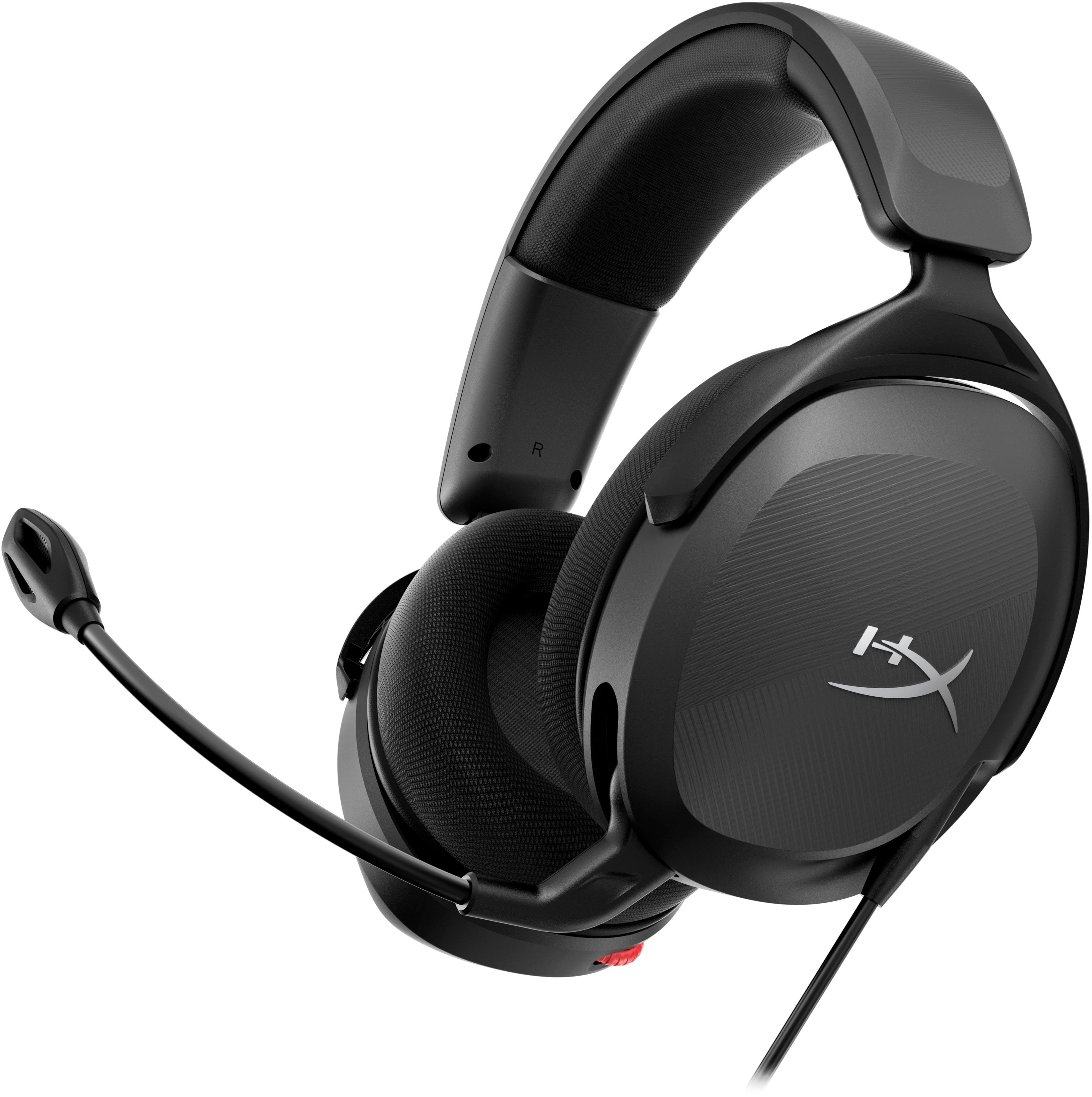 HyperX - Cloud Stinger 2 Core Wired Gaming Headset for PC - Black - Front_Zoom