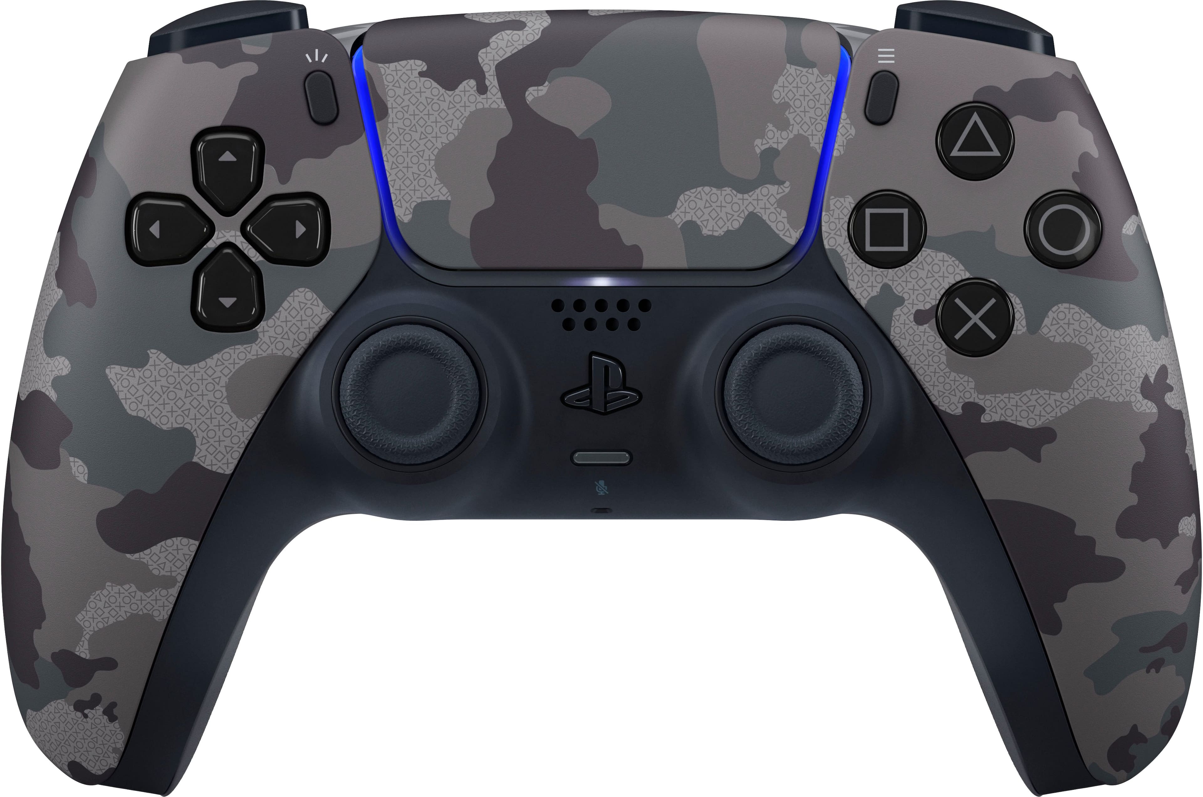 Sony PlayStation 5 DualSense Wireless Controller Gray Camouflage  1000039944/1000030611 - Best Buy