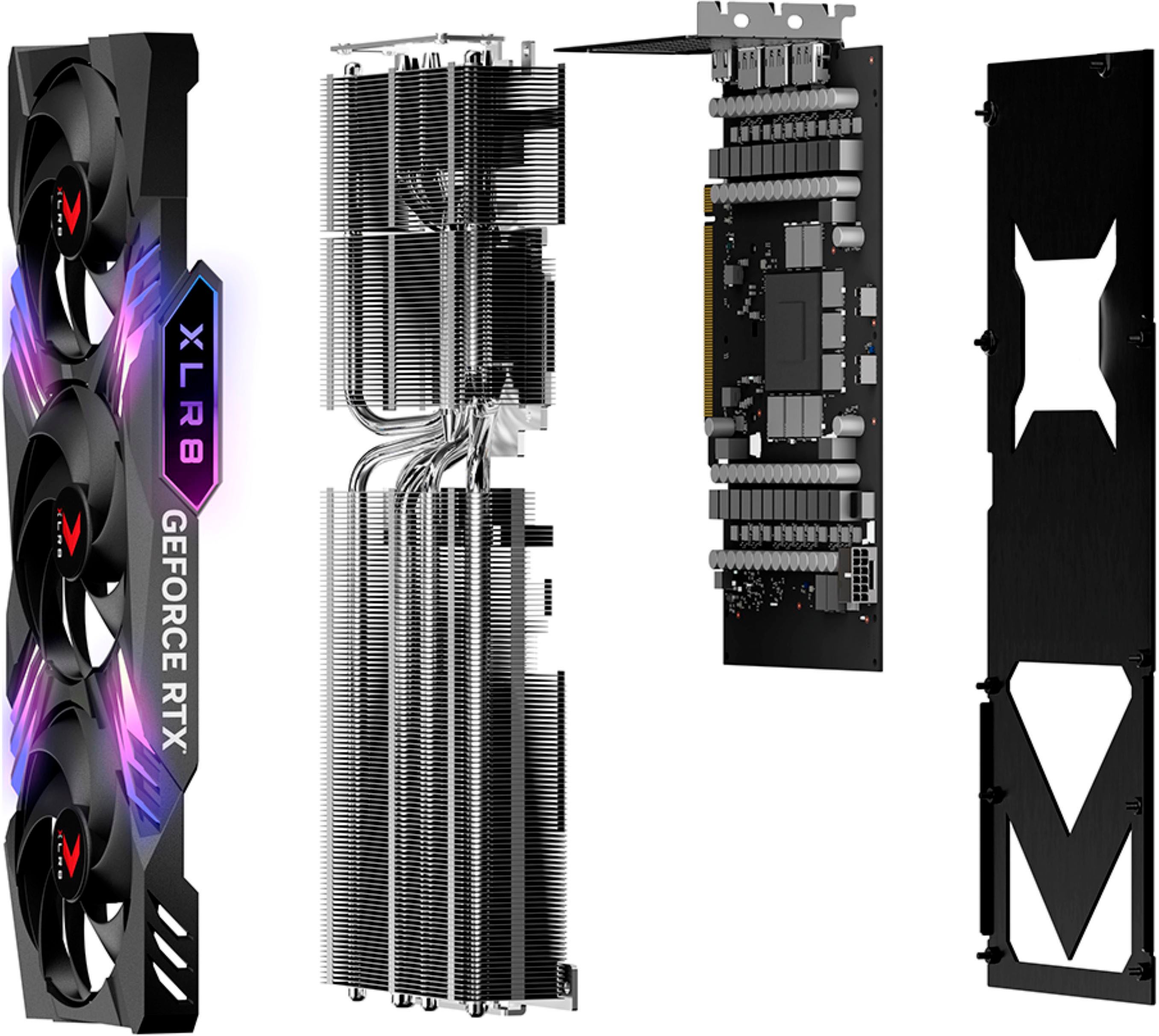 PNY GeForce RTX 4080 16GB XLR8 Gaming VERTO EPIC-X RGB Triple Fan 