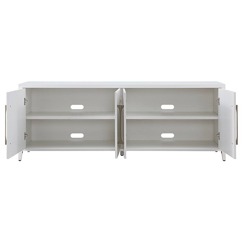 Best Buy Camden&Wells Jasper TV Stand for Most TVs up to 75" White TV1756