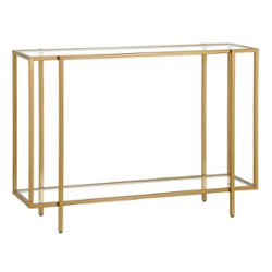 Camden&Wells - Vireo Console Table - Brushed Brass - Angle_Zoom