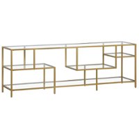 Camden&Wells - Deveraux TV Stand for Most TVs up to 75" - Brass - Angle_Zoom