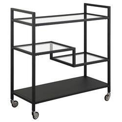 Camden&Wells - Lovett Bar Cart - Blackened Bronze - Angle_Zoom