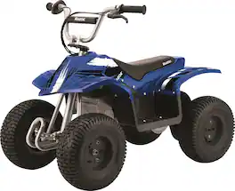Razor - Kids Electric Off Road Mini Dirt Quad Bike 4 Wheeler ATV 24 Volt, Blue
