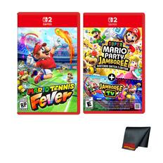 0D2 NINTENDO SWITCH
0D2 NINTENDO SWITCH 2
SUPER MARIO PARTY 40
NINTENDO JAMBOREE SWITCH 2 EDITION + MARIO TENNIS JAMBOREE TV
ESRB: RP
Includes the Nintendo Switch game and the Nintendo Switch Lite version upgrade pack. Upgrade pack available separately. For details, include the Nintendo Switch or Nintendo Switch Lite.
Nintendo.com/switch2/upgradepack
Support: nintendo.com/switch2/upgradepack
ESRB: E
KAVE ELECTRONICS