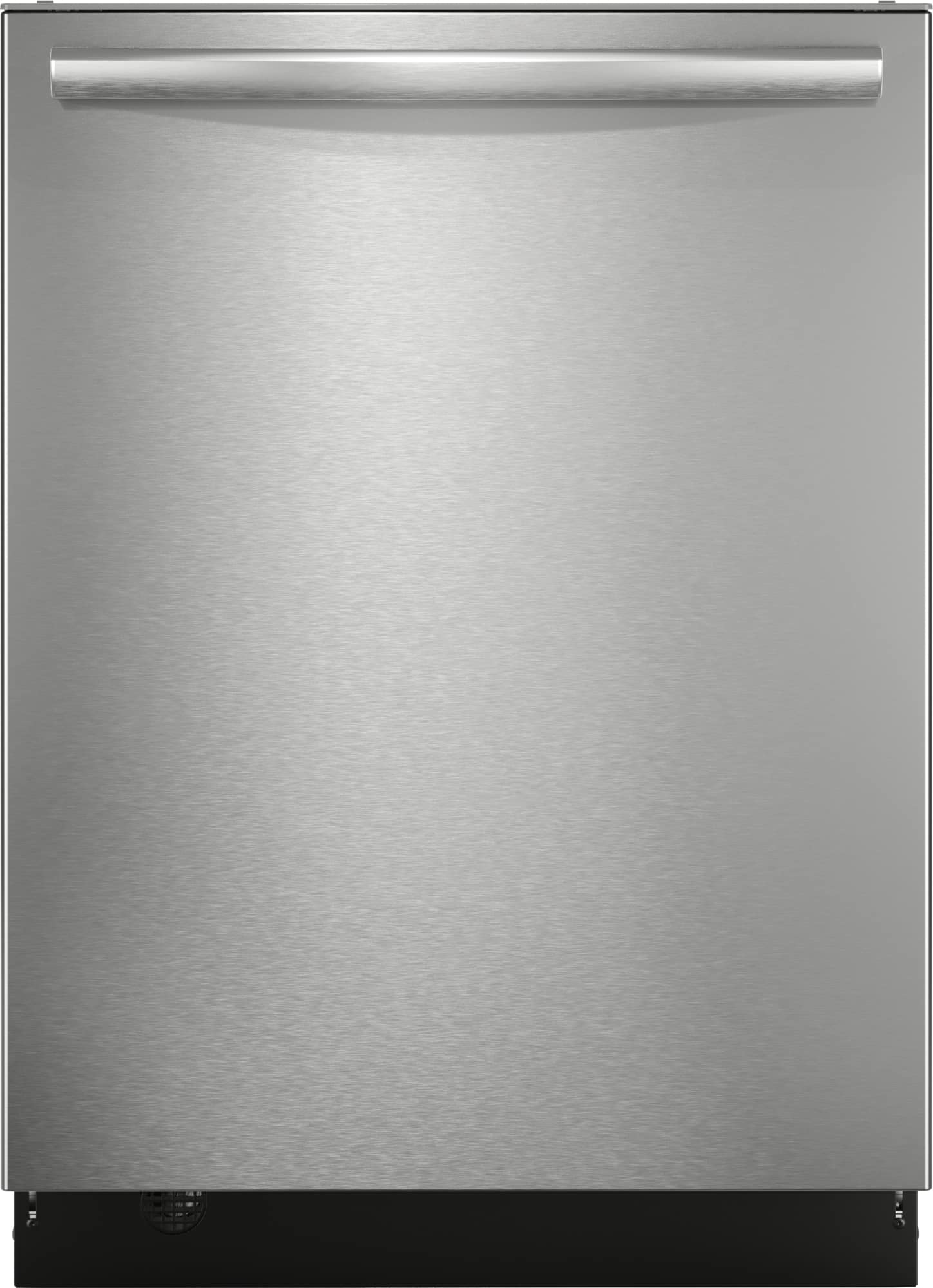 Frigidaire - Gallery 24" Tub Built-In Dishwasher with CleanBoost Technology - Stainless Steel - Front_Zoom