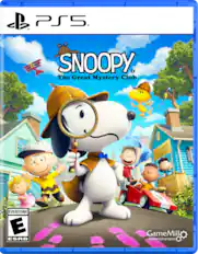 PS5
SNOOPY & The Great Mystery Club
PSYCHIATRIC HELP 54
THE DOCTOR IS IN
EVERYONE E
ESRB
GameMill entertainment