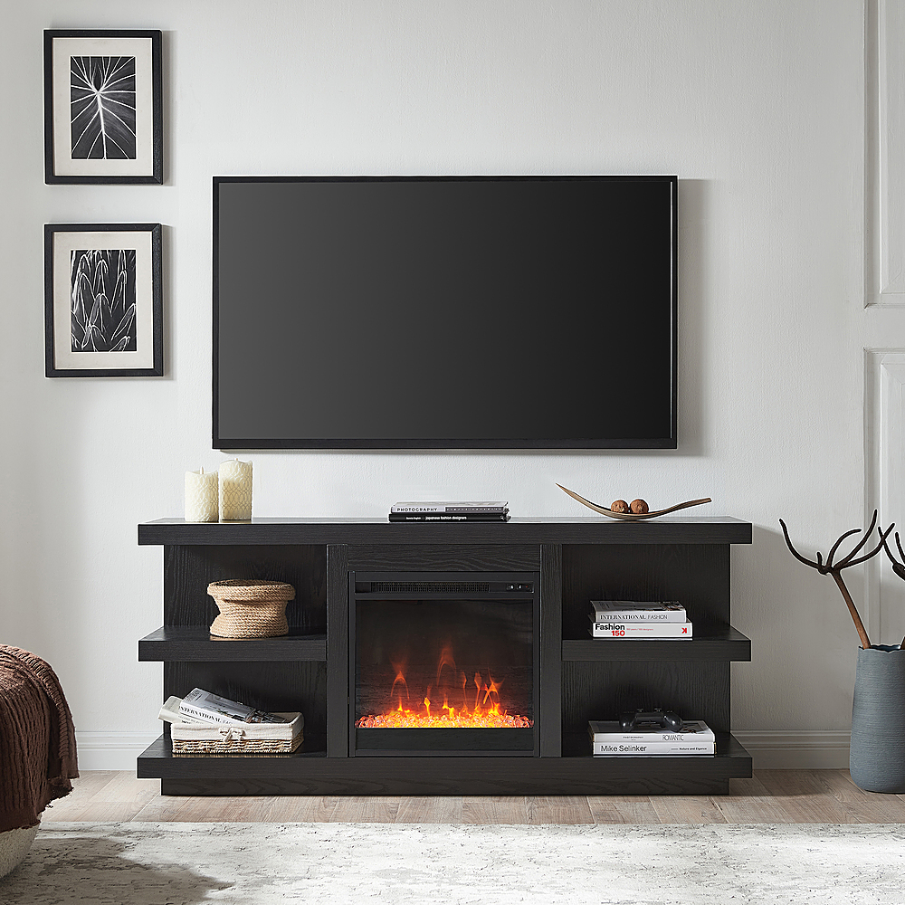 Camden&Wells Maya Crystal Fireplace TV Stand for Most TVs up to 65 ...