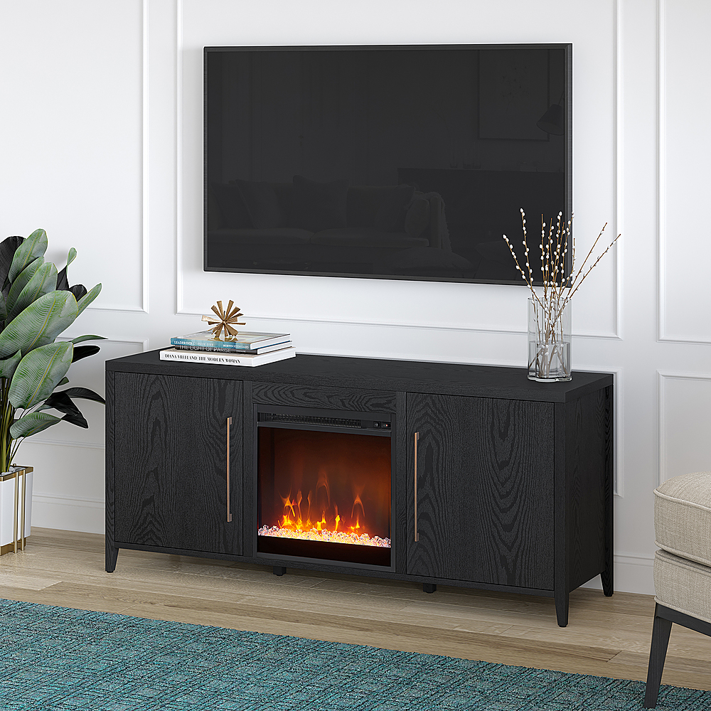 Best Buy: Camden&Wells Jasper Crystal Fireplace TV Stand for Most TVs ...