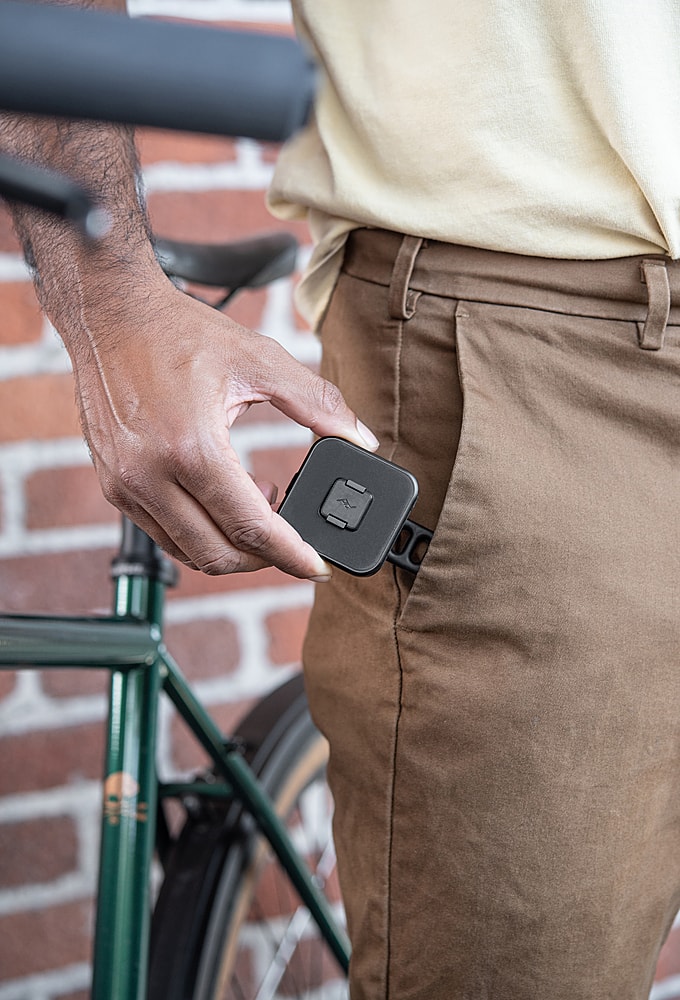 Alt View 14. Peak Design - Bar Clamp Mount for Mobile Phones - Black.