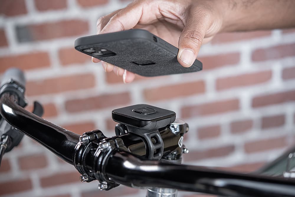 Alt View 16. Peak Design - Bar Clamp Mount for Mobile Phones - Black.