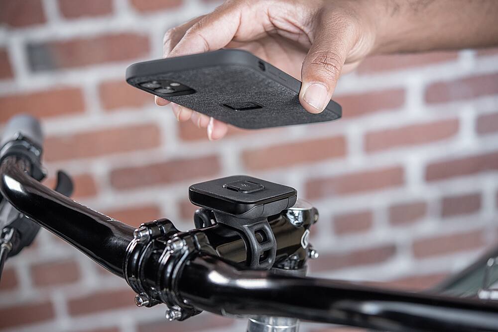 Alt View 16. Peak Design - Bar Clamp Mount for Mobile Phones - Black.