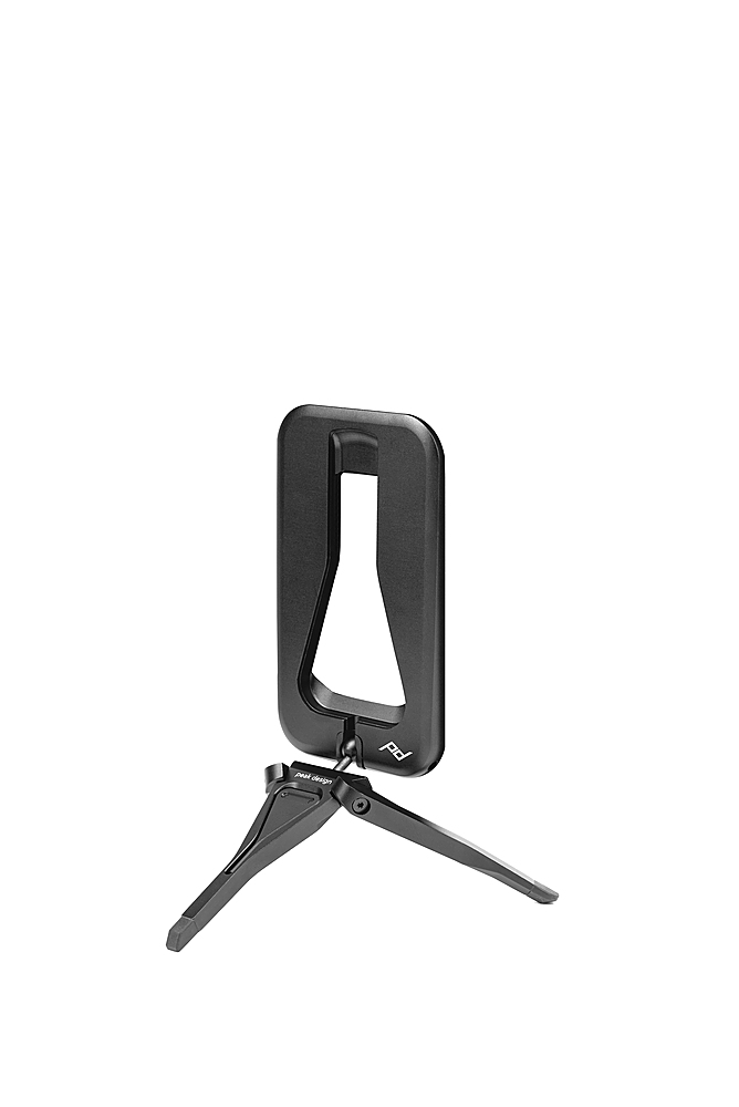 Angle View: Chargeworx - Universal Tripod for Most Smartphones - Black