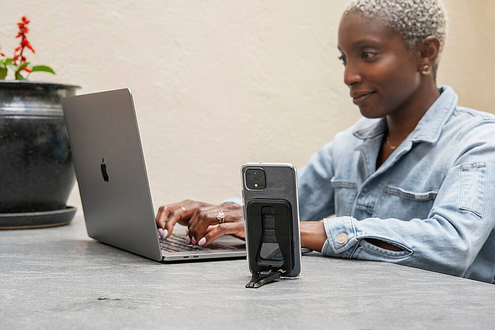 Alt View 14. Peak Design - Adhesive Universal Adapater for Mobile Phones - Charcoal.