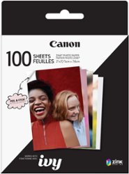 Canon - ZINK Glossy Photo 2" x 3" 100-Count Paper - Front_Zoom