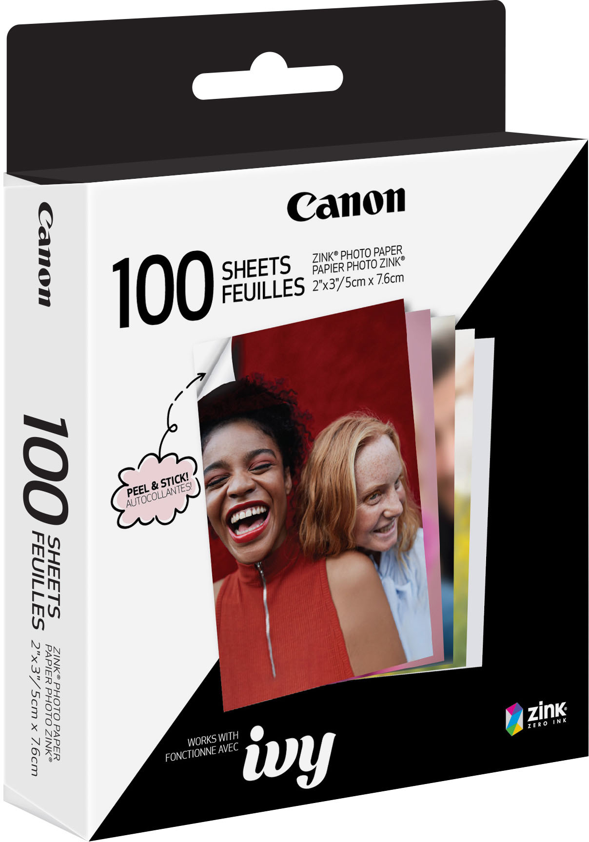 Canon 2x3” Zink Photo Paper Pack (20 sheets)