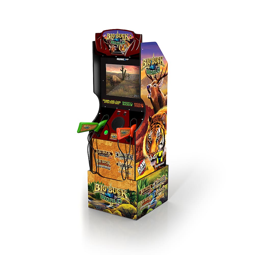 Arcade1Up Big Buck World Arcade Game BBH-A08289261 - Best Buy