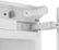 Alt View Zoom 11. Monogram - 20.1 Cu. Ft. French Door Counter-Depth Refrigerator - Custom Panel Ready - Stainless Steel.