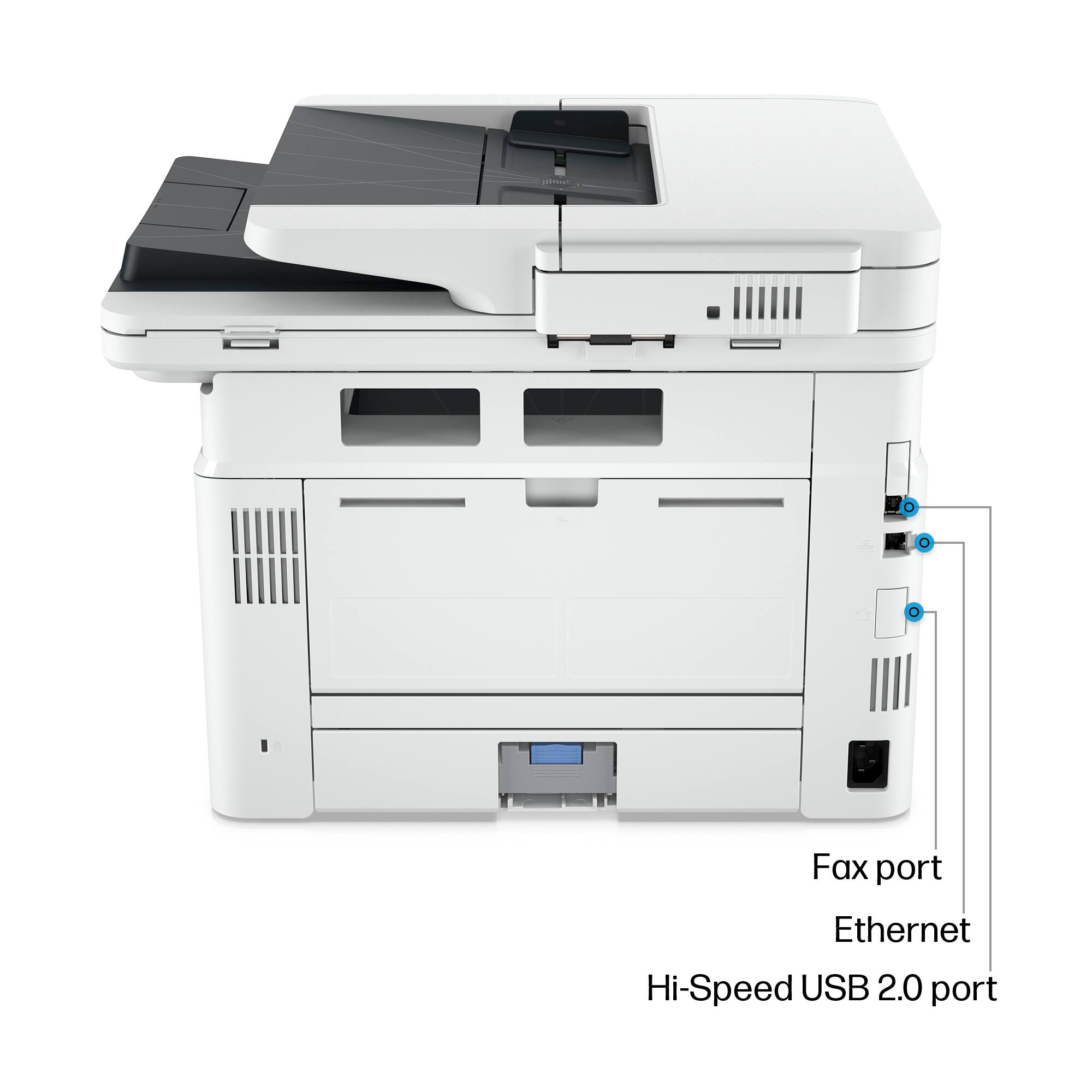 HP LaserJet Pro MFP 4101fdn Black-and-White All-in-One Laser Printer ...