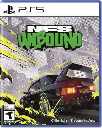 Front. Electronic Arts - NFS Unbound. - T (Teen 13+)