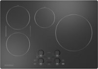 Monogram - 30" Built-In Induction Cooktop - Black Graphite - Front_Zoom