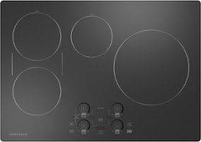 Monogram - 30" Built-In Electric Cooktop - Black Graphite - Front_Zoom