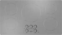 Monogram - 36" Built-In Induction Cooktop - Silver - Front_Zoom