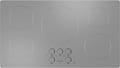 Monogram - 36 in. Wide 5 Element Built-In Induction Cooktop with Precision Temperature Control - Silver