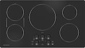 Monogram - 36" Built-In Electric Cooktop with 5 Induction Cooking Elements and Precision Temperature Control - Black Graphite