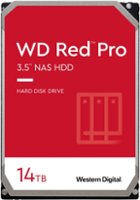 WD - Red Pro 14TB Internal SATA NAS Hard Drive for Desktops - Front_Zoom