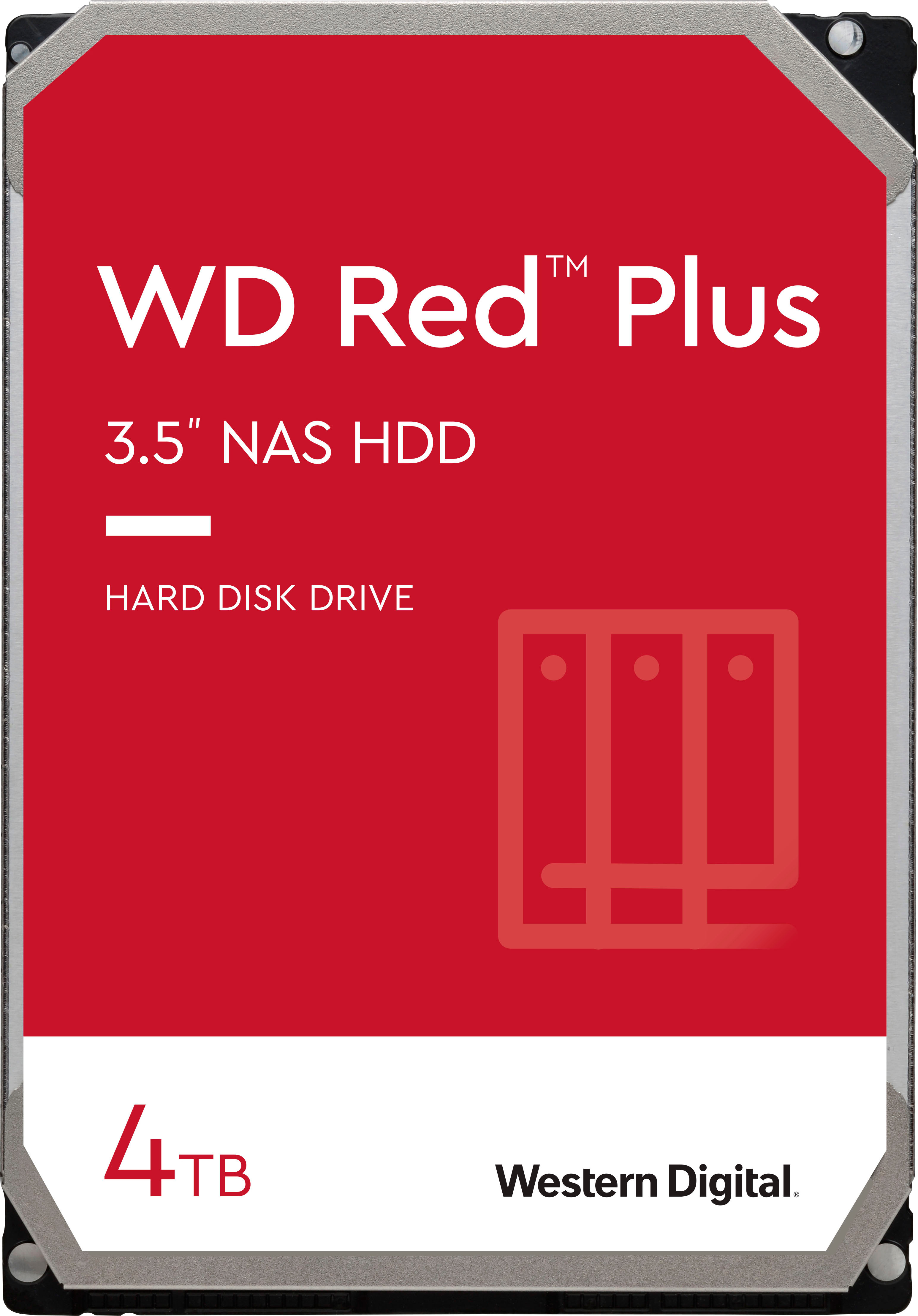 WD Red Plus 4TB Internal SATA NAS Hard Drive for Desktops  WD40EFPX/WDBC9V0040HH1-WRSN - Best Buy