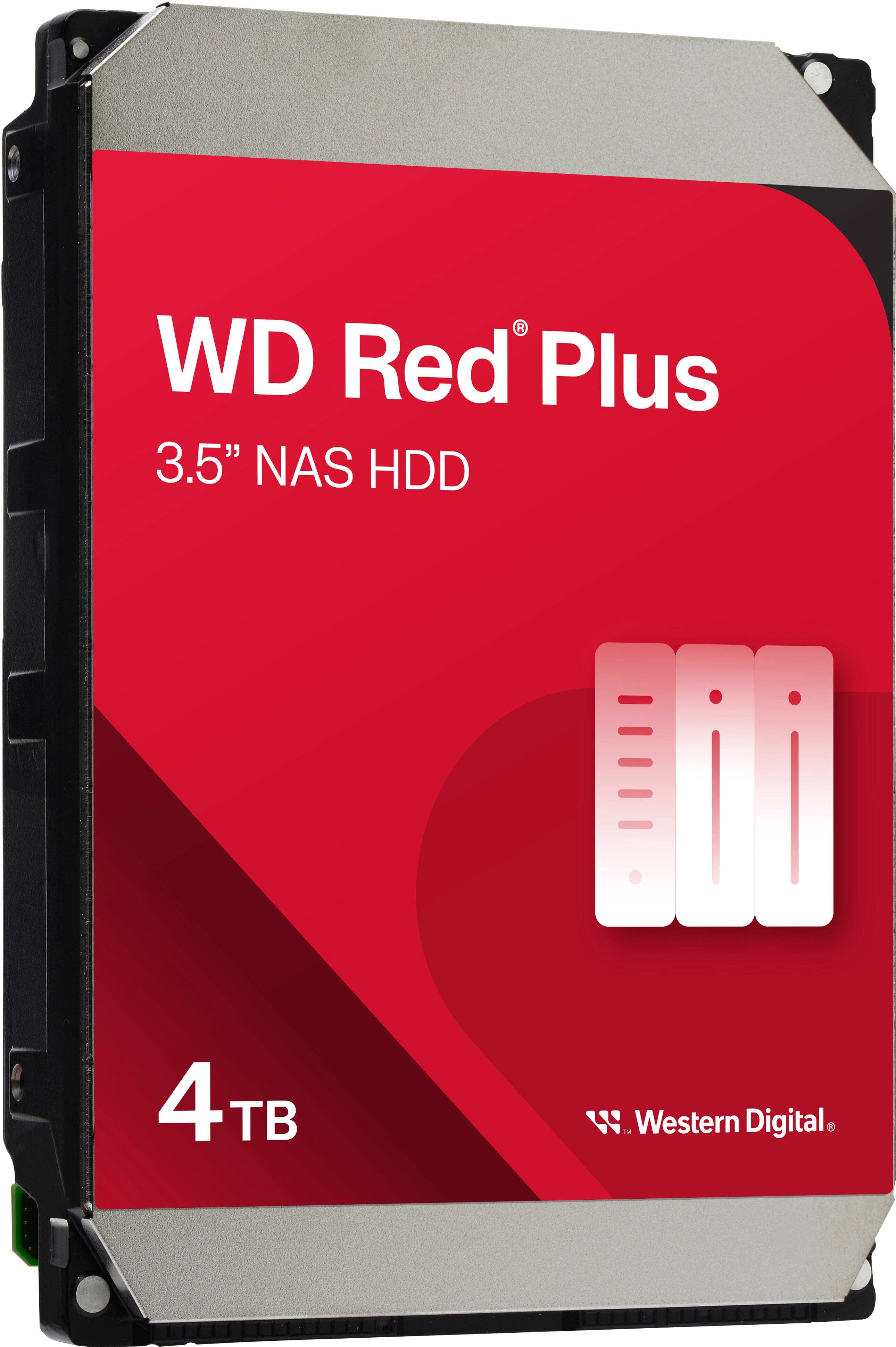 WD Red Plus 3.5" NAS HDD 4TB Western Digital.