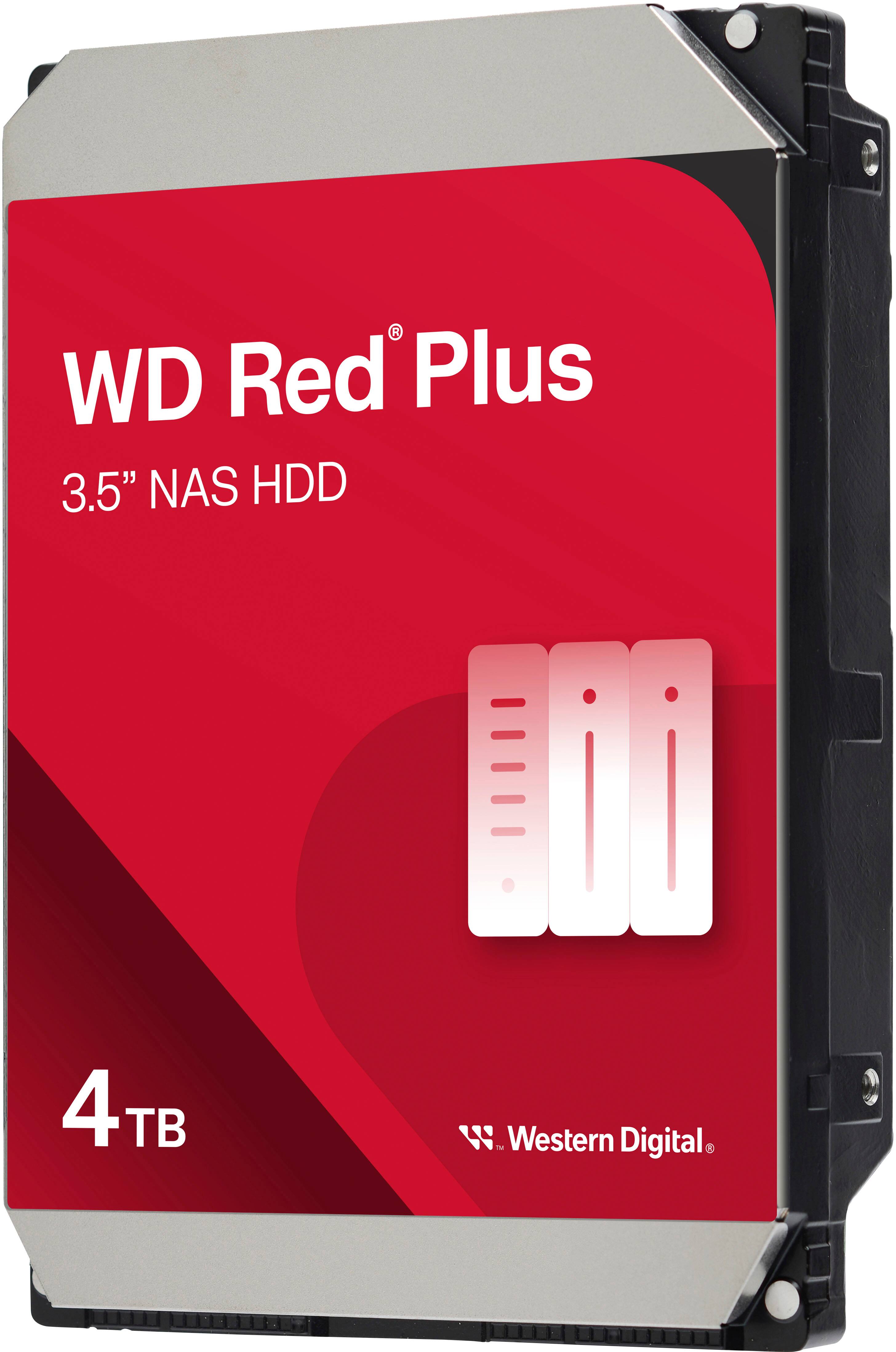 WD Red Plus 3.5" NAS HDD 4TB (Western Digital)