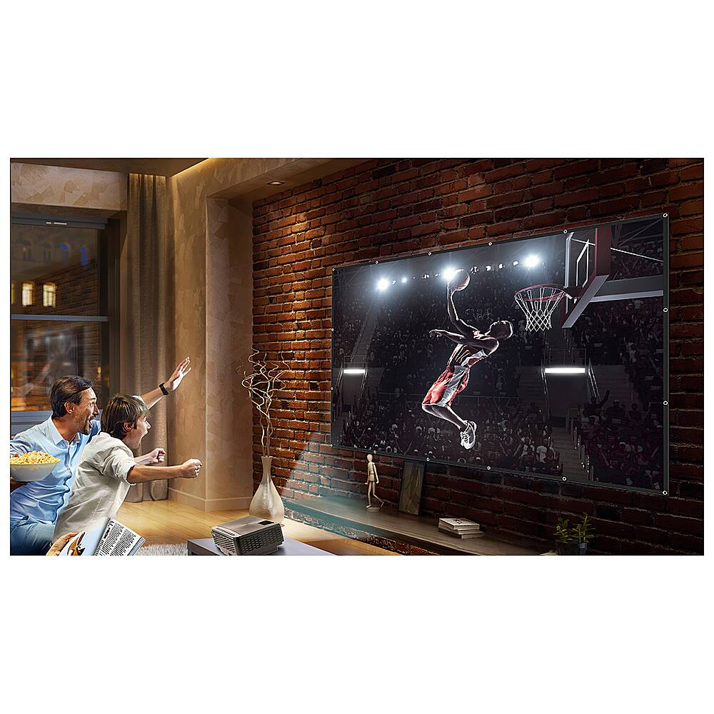 Alt View 14. GPX - PJ300B LED Projector with Bluetooth - Black.