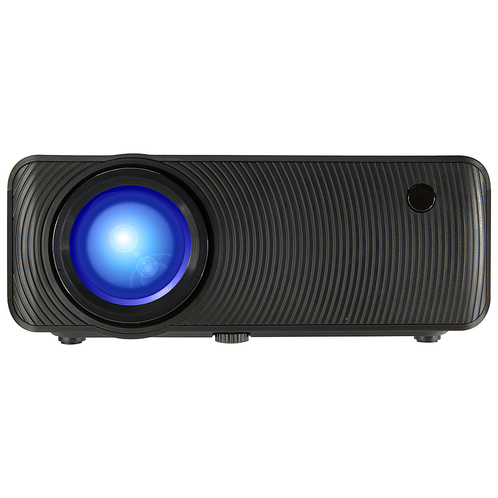 Angle View: GPX - Projector with Bluetooth - Black