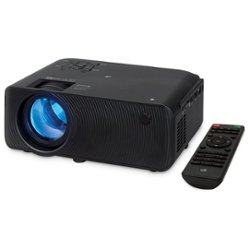 GPX - Projector with Bluetooth - Black - Front_Zoom