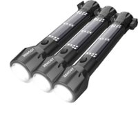 Renogy - E.Lumen 500 Rechargeable Multi-functional Flashlight, 3 Pcs - Black - Front_Zoom