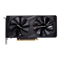 PNY - NVIDIA GeForce RTX 3050 8GB GDDR6 PCI Express 4.0 Graphics Card with Dual Fan - Front_Zoom