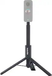 Insta360 - 41.3" 2-in-1 Invisible Selfie Stick and Tripod - Black - Angle_Zoom