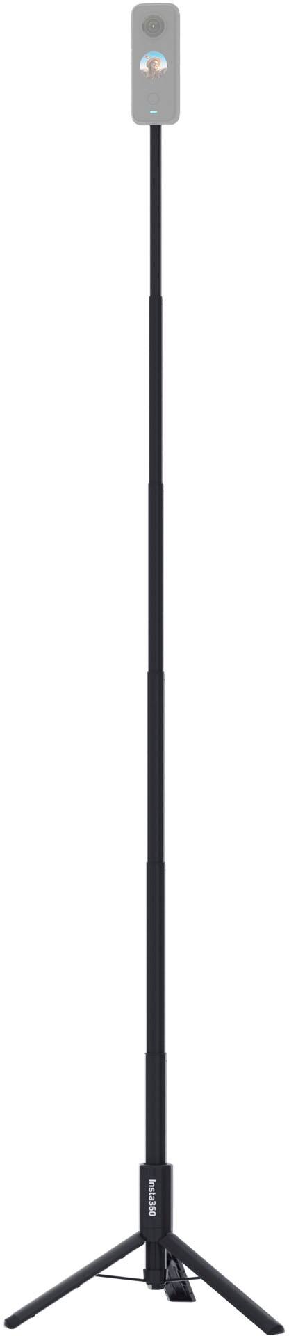 Left. Insta360 - 41.3" 2-in-1  Invisible Selfie Stick and Tripod - Black.